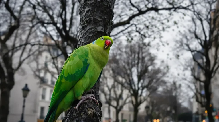 Perruches vertes : d'où viennent ces oiseaux exotiques qui ont colonisé Paris et toute l'Île-de-France ?